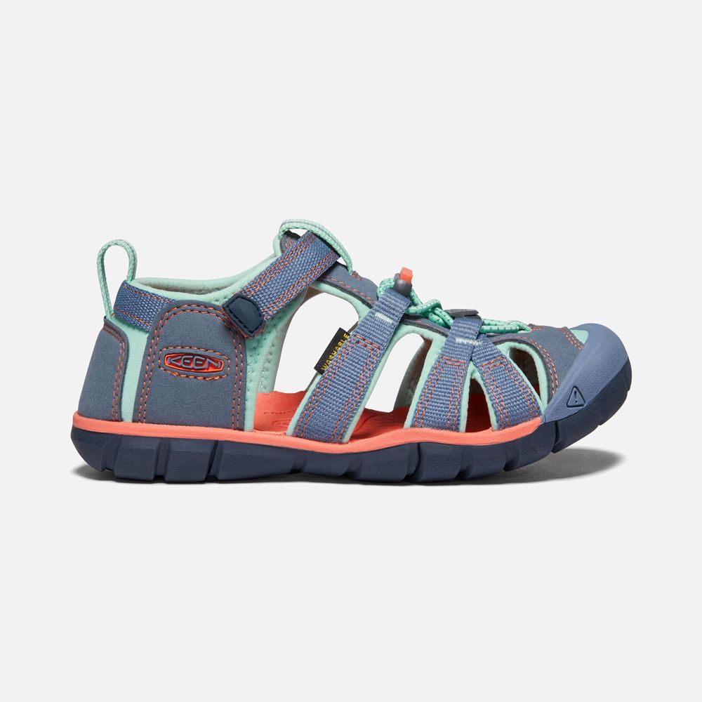 Keen Sandaal Kinderen Blauw/Grijs - Seacamp Ii Cnx - 01932-PBWF